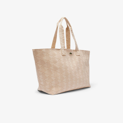 XL Summer Pack Jacquard Motif Tote Unisex - Beige - Lacoste - Bags