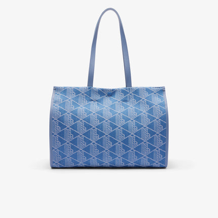 Large Heritage Jacquard Tote Unisex - Blue - Lacoste - Bags