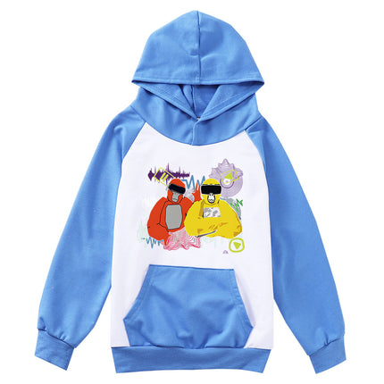 Gorilla Tag VR Game Kids Graphic Hoodie Comic Streetwear Sweatshirt for Teen Boys Fashionable Baby Girls Coat Children's Clothin