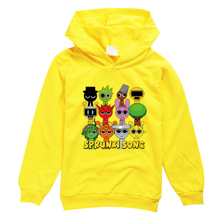 Sprunk Incredibox  Hoodie for Kids, Hoody Sweatshirts for Teen Boys Cartoon Coats for Girls Casual Outerwear for Baby Game Hot