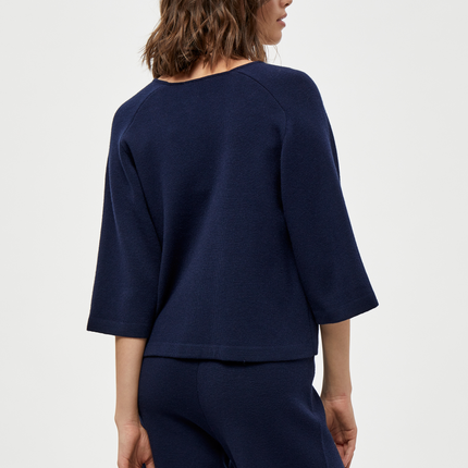 PCRosalia Strik Pullover - Navy