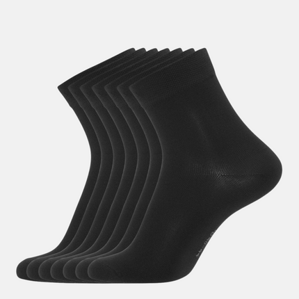 7 par sorte bambus sokker (Low cut)