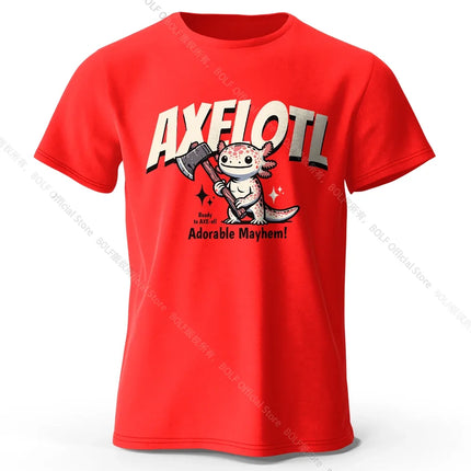 100% Cotton Playful Cartoon Animals Tee - Hand-drawn Adorable Creatures Design with Ultra Soft Fabric for Daily Casual