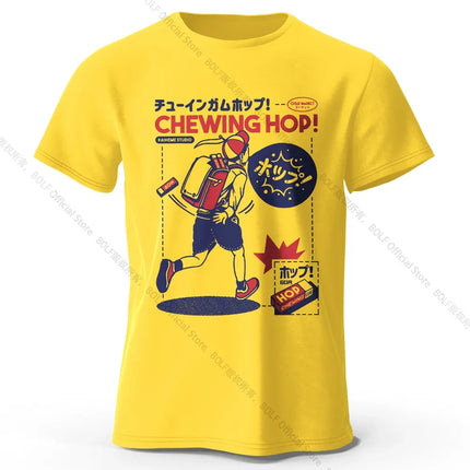 Japanese Snacks Hand-drawn Print T-shirt - Kawaii Food Illustration Design for Men Women Soft Cotton Top