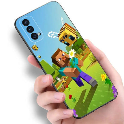 Hot My Mini World Game Phone Case For OPPO Reno 10 11 Pro Plus A55 A57 A58 A72 A74 4G A98 5G A15 A16 A17 A38 A54 A76 A94