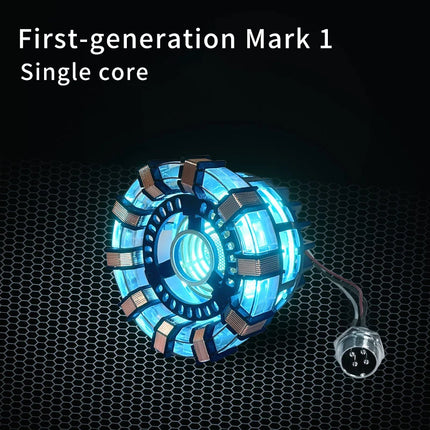 Alloy Reactor Chest Light 1/1 Ark Electromagnetic Core USD The First Avengers Iron Man Mk1 Iron Man Peripheral Model Gift