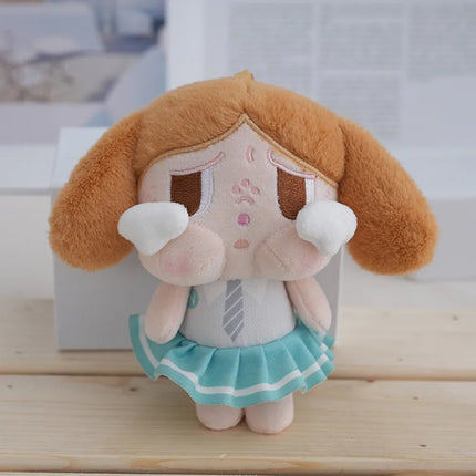 LABUBU New Monster Plush Key Chain Bag Decoration Accessories Plush Doll Bag Pendant Decoration Keychain Women Girls Gifts
