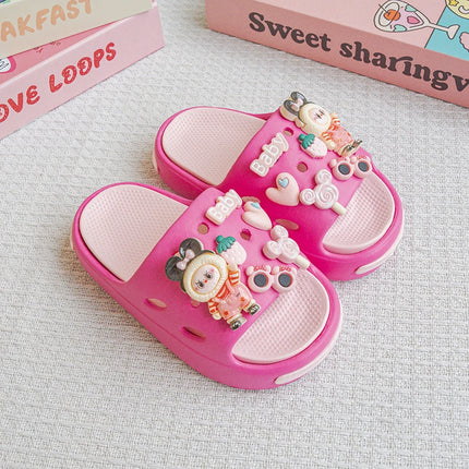 New Popular , Versatile Eva Slippers for Girls, Fashionable Double Soft-Soled Non-Slip Sandals