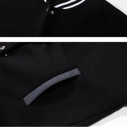 Los Angeles, California Usa City Print Boy Jackets Loose Baseball Jersey Casual S-5Xl High Street Motion Clothes & Accessories