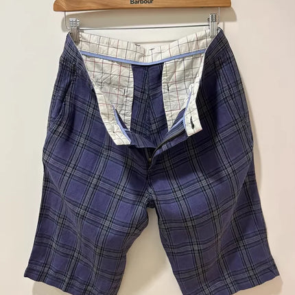 B@r British Style Shorts 100% Linen