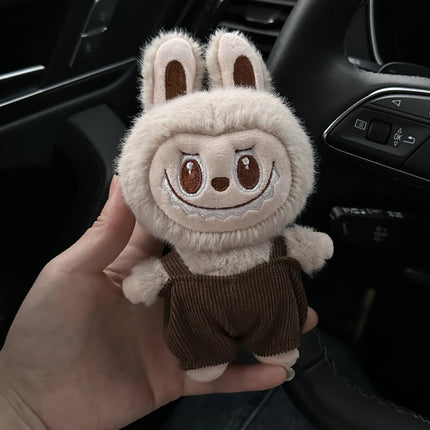 LABUBU New Monster Plush Key Chain Bag Decoration Accessories Plush Doll Bag Pendant Decoration Keychain Women Girls Gifts