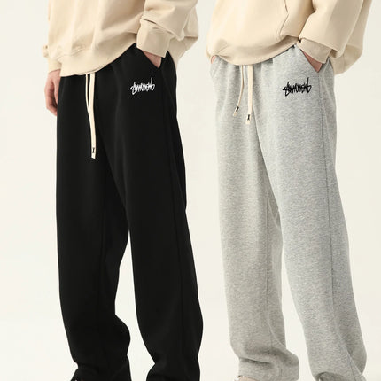 Men's jogging pants baggy pants neutral breathable baggy outdoor pants fashion design jogging pants 2024 new sweatpants