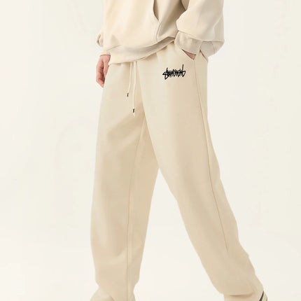 Men's jogging pants baggy pants neutral breathable baggy outdoor pants fashion design jogging pants 2024 new sweatpants