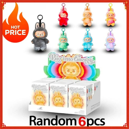 1:1 High Quality for La BuBu Blind Box Series PVC for La BuBu Macaron Pendant Doll Monster Keychain Birthday Christmas Gift