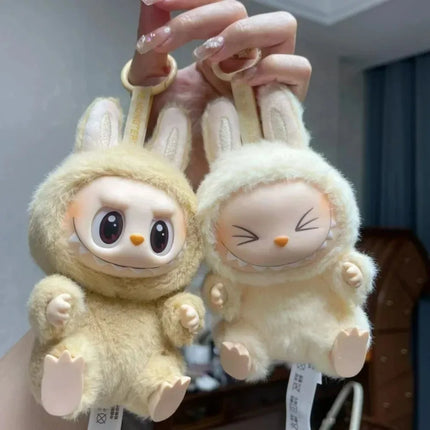 Hot Anime Figure Kawaii Monsters Labubu Have A Seat Series Vinyl Face Doll Model Toy Blind Box Keychain Toy High-Quality Replica