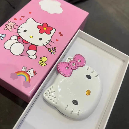2024 Sanrio Hello Kitty Flip Phone Kawaii K688 Cartoon Kids Taiml Cute Mini Phone Birthday Fashion Girls Gifts Toys For Children