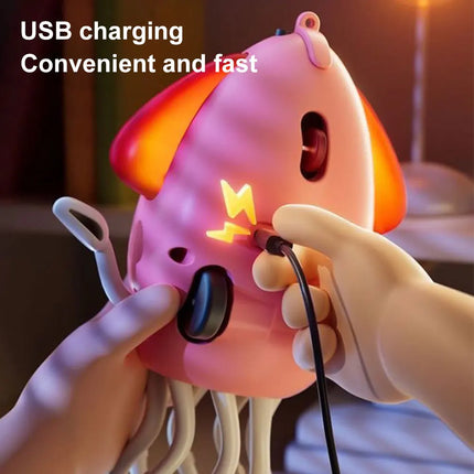 Dancing Octopus Kid Electronic Pet Toys with Music & Lights Cartoon Interactive Development Moving Education Toddler Toy Gift