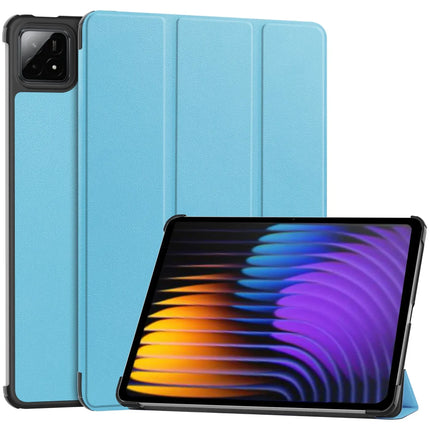 Magnetic Case For Xiaomi Pad 7 Pad7 Pro 11.2inch Tri-Folding Stand PU Leather Tablet Cover Funda for Xiaomi Pad7 7Pro 2024 Case