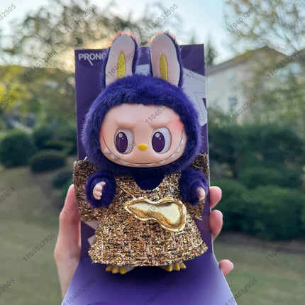 Labubu The Monsters Original Replica 1:1 Pronounce Wings Of Fortune Limited Edition Vinyl Doll Action Figure Bag Charm Pendant
