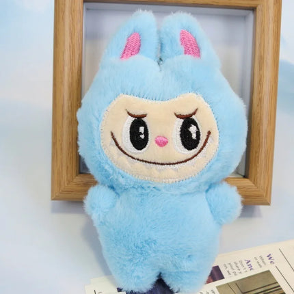 LABUBU New Monster Plush Key Chain Bag Decoration Accessories Plush Doll Bag Pendant Decoration Keychain Women Girls Gifts