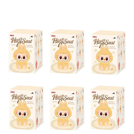 Blind Box Labub Heartbeat Macaron Enamel The Monsters Face Pvc Figurine Tabletop Ornament Kawaii Doll Kid Birthday Gift