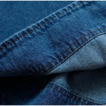 Casual Women's Polo Collar Denim Jacket Loose Long Sleeve Zipper Female Pullovers 2025 Spring Lady Fashion All-match Outwear