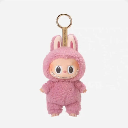 Keychain Pendant Heartbeat Macaron Vinyl Face Blind Box Plush Doll Handmade Gift