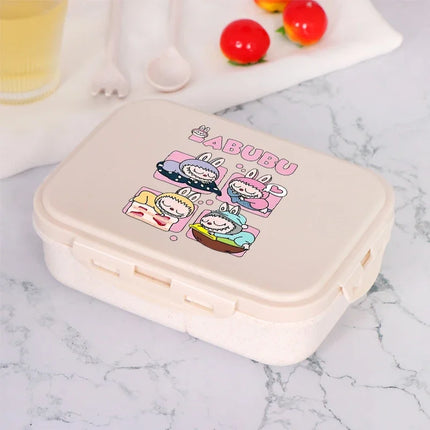 Lunch Bag Cartoon Crystal Sticker Warming Box Portable Outdoor Picnic Food Storage Bags Large Capacity Bento Boxs Gifts