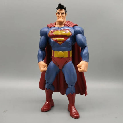 Superman 18cm Action Figure Doll Toys Model Garage Kit Cyber Superman McFarlan Toys Dark Knight Superman