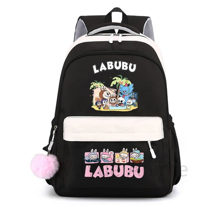 Cute Cartoon Printed Backpack Student Kid Schoolbag Women Large Capacity Waterproof Bookbag Kid Birthday Gift Travel Bag Mochila