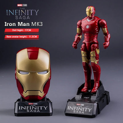 Marvel Legends Joints Mobility Deformable Anime Action Figure Iron Man SpiderMan Captain America Ant-Man War Machine Kids Toys