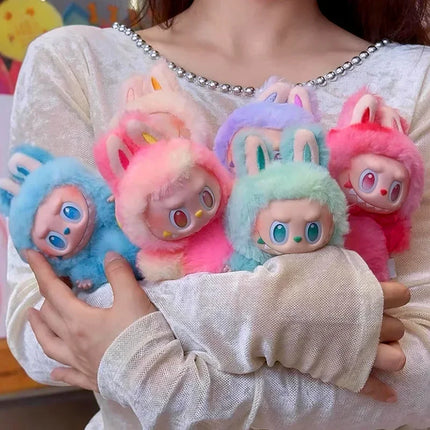 2025 The Monster Vinyl Doll Bag Pendant Blind Box Toys Macaroon Doll Cute Surprise Birthday Christmas Gift for Kids Girlfriend
