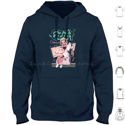 Vintage Mum Symptom Hoodie cotton Long Sleeve Logo Tour Cover Heavy Metal Trending Metal Ozzy Album Ozzy Osbourne