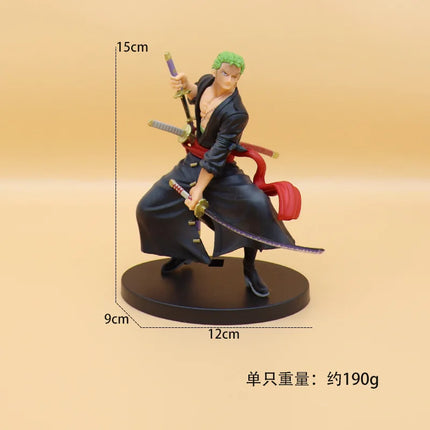 One Piece Handmade Model Anime Figure Character Series Surrounding Decorative Ornaments Roronoa Zoro Toy