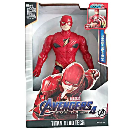 Hot 30cm Marvel Figure Avengers Endgame Captain Justice Sound Led Light Super Hero Dolls Toys Pvc Action Figure Model Kids Toy