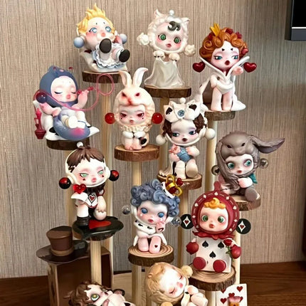 National Edition Bubble Marte Skullpanda Daily Wonderland Series Blind Box Trend Cute Tide Play No box no card Decoration Gift