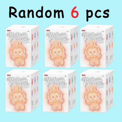 7pcs new labubu 3.0 the monsters v3 series blind box anime hot figure new kawaii mystery surprise box cute keychain toys gifts