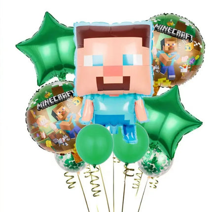 32Pcs Theme Birthday Party Decoration Aluminum Film Balloon Latex Balloon Home Party Decoration Supplies Halloween Christmas Balloon Decoration