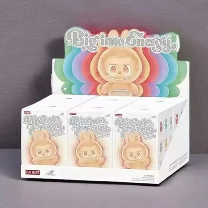 Bubble cloth vinyl blind box version 3.0 three-generation plush doll fashion tide play cute birthday gift pendant keychain.