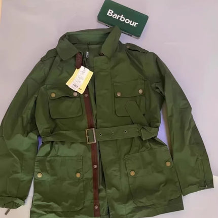 B@r Four-pocket Belted Single Jacket
