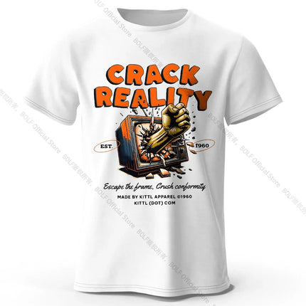 Urban Sketch Style T-Shirt 100% Organic Cotton Raw Art Design Tee for Adults Contemporary Streetwear