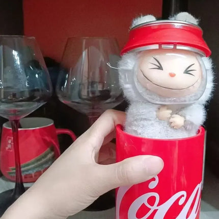 New 3.0 Labubu Monster Coca-Cola Series Vinyl Doll Labubu Action Figure Keychain Toys Childrens Holiday Surprise Gifts