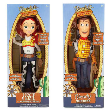 40cm Toy Story Talking Woody Cartoon Action Figure Collectible Model Toy Creative Adorable Doll For Kids Birthday Christmas Gift