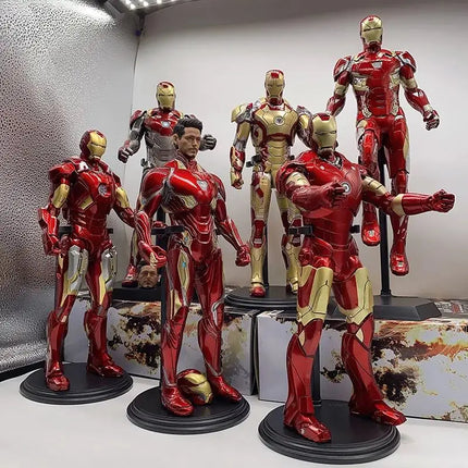 Iron Man Series Joint Movable Crazy Toys MK50 MK3 MK5 MK7 MK42 MK45 MK46 MK47 Movie Action Figure Avengers Collection Present