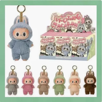 High Quality Labubu Heart Movement Macaron Vinyl Doll Blind Box Figure China Replica