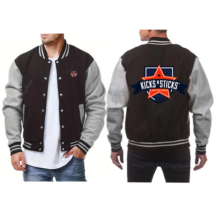 2024  Baseball Uniform Bomber Jacket Men's Casual Men's Jacket