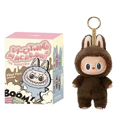 2025 In Stock Hot Anime Figure Labubu Have A Seat Series PVC Pendant Doll Model Monster Replica Keychain Kid Toys Birthday Gifts