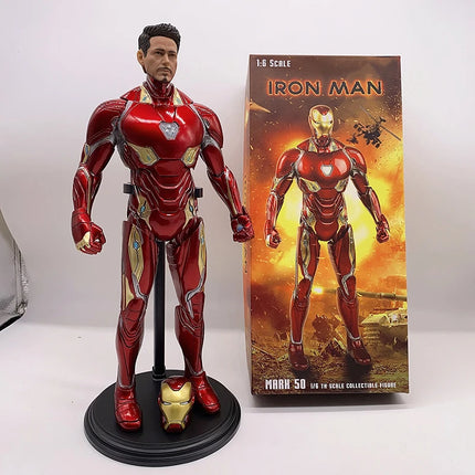 Iron Man Series Joint Movable Crazy Toys MK50 MK3 MK5 MK7 MK42 MK45 MK46 MK47 Movie Action Figure Avengers Collection Present