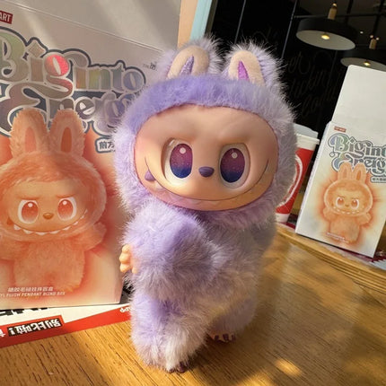 Bubble cloth vinyl blind box version 3.0 three-generation plush doll fashion tide play cute birthday gift pendant keychain.