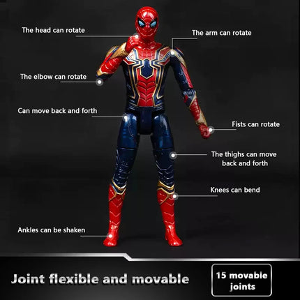 Marvel Legends Joints Mobility Deformable Anime Action Figure Iron Man SpiderMan Captain America Ant-Man War Machine Kids Toys